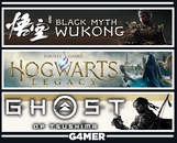 Hogwarts Legacy + Wukong + Ghost of Tsushima