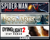 Hogwarts Legacy +Spider Man Miles+ Dying Light 2 Hogwarts Legacy +Spider Man Miles+ Dying Light 2