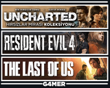 The Last of Us 1 + Uncharted + Resident Evil 4