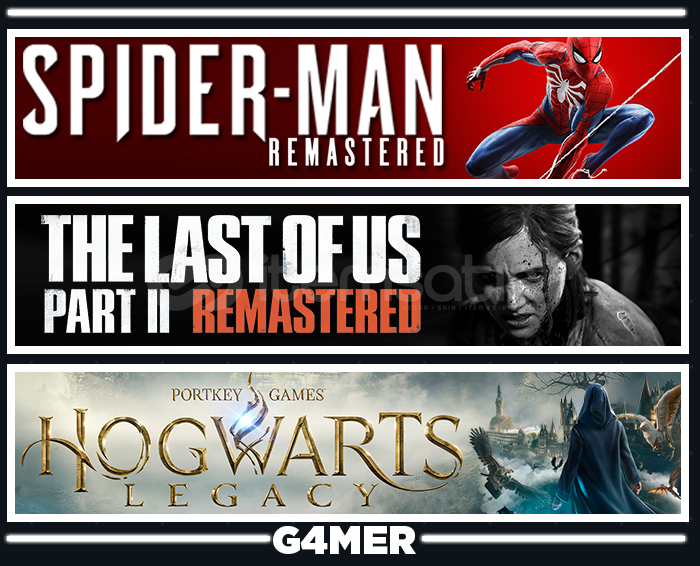 Hogwarts + Spider Man Re + The Last of Us 2 Hogwarts + Spider Man Re + The Last of Us 2