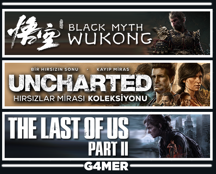 Wukong + UNCHARTED + The Last of Us 2 Wukong + UNCHARTED + The Last of Us 2