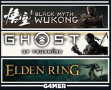 Wukong + Ghost of Tsushima + Elden Ring Wukong + Ghost of Tsushima + Elden Ring