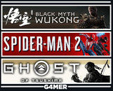 Spider-Man 2 + Wukong + Ghost of Tsushima Spider-Man 2 + Wukong + Ghost of Tsushima