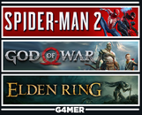 God of War + Spider-Man 2 + Elden Ring