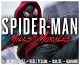 Spider Man Miles Morales + KORUMA +HIZLI TESLİM