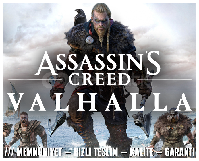 Assassin's Creed Valhalla + DESTEK + GARANTİ Assassin's Creed Valhalla + DESTEK + GARANTİ