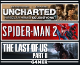 Spider-Man 2 + UNCHARTED + The Last of Us 2