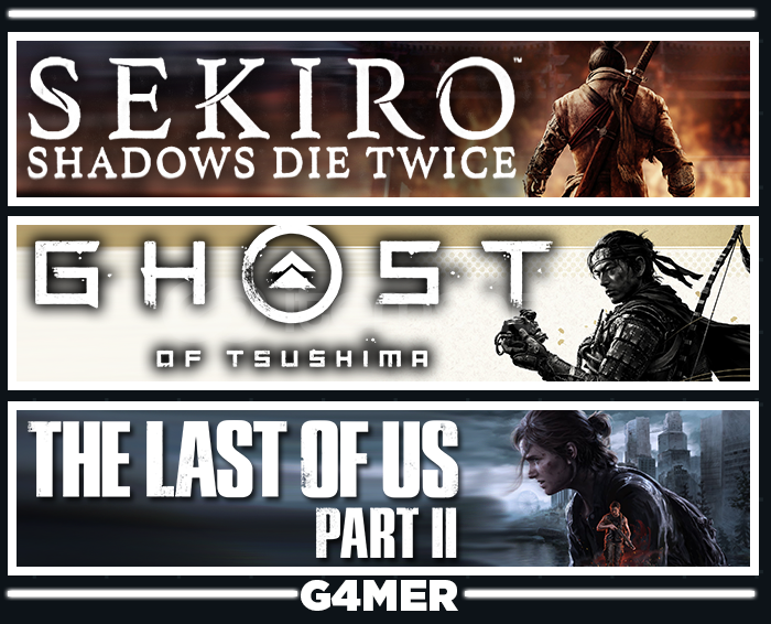Sekiro + Ghost of Tsushima + The Last of Us 2 Sekiro + Ghost of Tsushima + The Last of Us 2