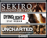 Dying Light 2 + Sekiro + UNCHARTED