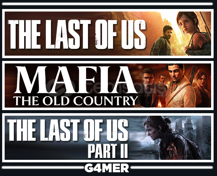Mafia The Old Country + Last Of Us 1 + Part 2 Mafia The Old Country + Last Of Us 1 + Part 2