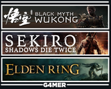 Black Myth Wukong + Sekiro + Elden Ring