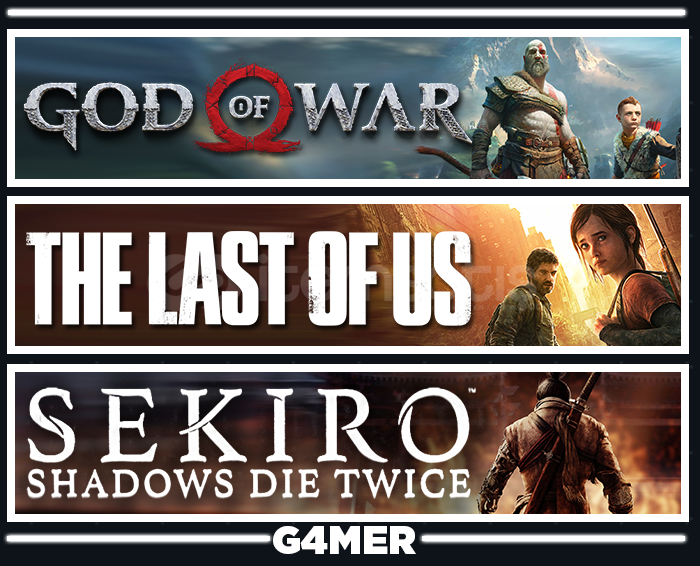 The Last of Us Part 1 + God of War + Sekiro The Last of Us Part 1 + God of War + Sekiro