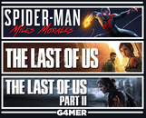 The Last of Us 1 + Part 2 + Spider Man Miles