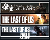 The Last of Us 1 + Part 2 + Black Myth Wukong The Last of Us 1 + Part 2 + Black Myth Wukong