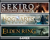 Hogwarts Legacy + Sekiro + Elden Ring