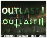 Outlast 1 - 2 + KORUMA + HIZLI TESLİM + GARANTİ Outlast 1 - 2 + KORUMA + HIZLI TESLİM + GARANTİ