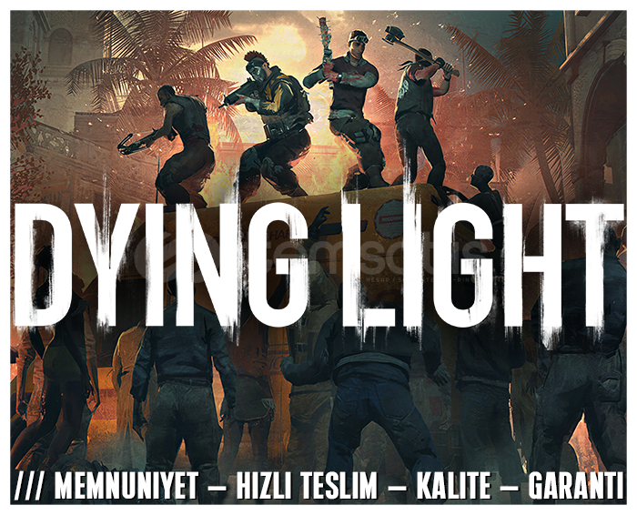 Dying Light 1 + KORUMA + HIZLI TESLİM + GARANTİ Dying Light 1 + KORUMA + HIZLI TESLİM + GARANTİ