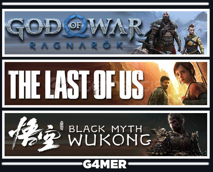 The Last of Us 1 + Ragnarök + Black Myth Wukong The Last of Us 1 + Ragnarök + Black Myth Wukong