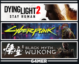 Cyberpunk 2077 + Dying Light 2 + Wukong