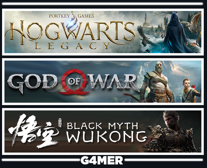 God of War + Hogwarts Legacy +Black Myth Wukong God of War + Hogwarts Legacy +Black Myth Wukong