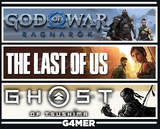The Last of Us 1 + Ragnarök + Ghost of Tsushima