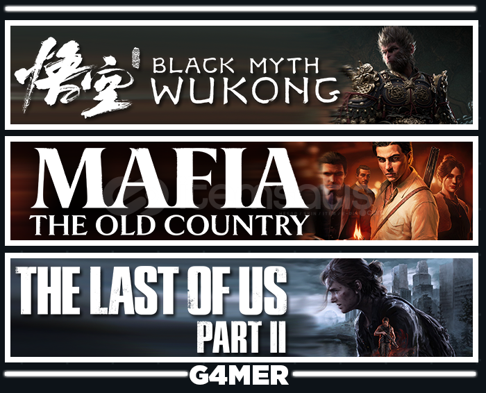 Mafia The Old Country + Wukong+The Last Of Us 2 Mafia The Old Country + Wukong+The Last Of Us 2