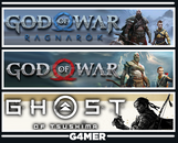 God of War + Ragnarök + Ghost of Tsushima