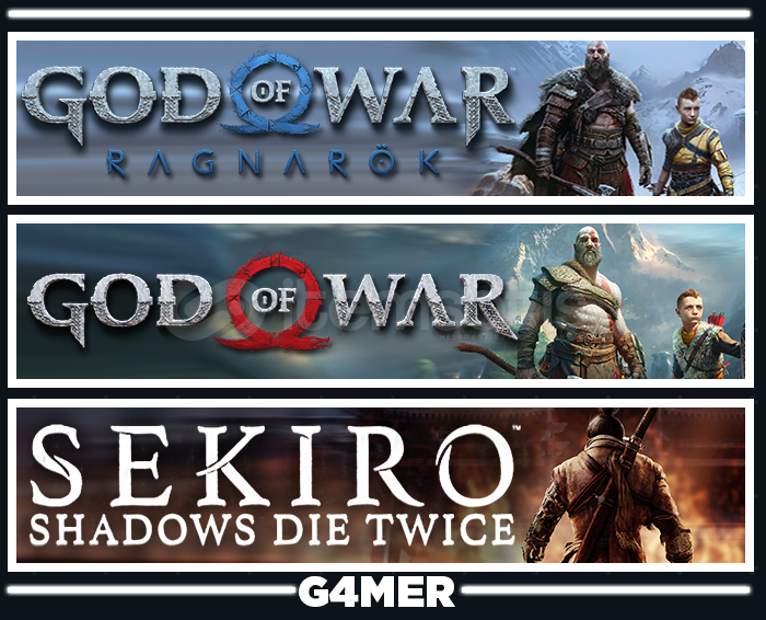 God of War + GOW Ragnarök + Sekiro God of War + GOW Ragnarök + Sekiro