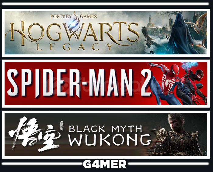 Spider-Man 2 + Hogwarts + Black Myth Wukong Spider-Man 2 + Hogwarts + Black Myth Wukong