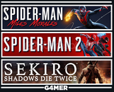 Spider Man 2 + Miles Morales + Sekiro