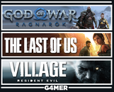 Last of Us + Ragnarök + Resident Evil Village