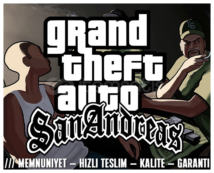GTA SAN ANDREAS +HIZLI TESLİM +GARANTİ - GTA SA GTA SAN ANDREAS +HIZLI TESLİM +GARANTİ - GTA SA