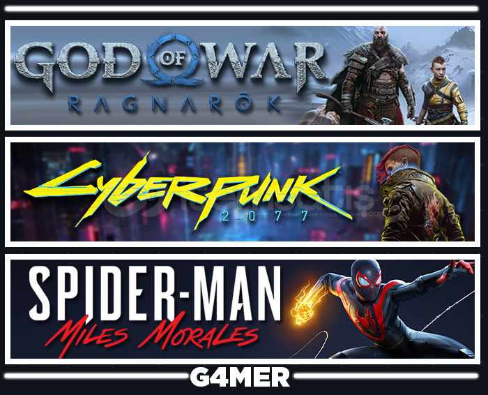 Cyberpunk 2077 + Ragnarök + Spider Man Miles Cyberpunk 2077 + Ragnarök + Spider Man Miles