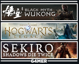 Hogwarts Legacy + Black Myth Wukong + Sekiro