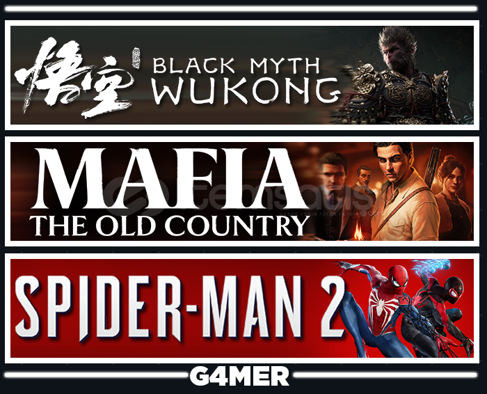 Mafia The Old Country + Wukong + Spider Man 2 Mafia The Old Country + Wukong + Spider Man 2