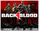 Back 4 Blood + KORUMA + HIZLI TESLİM + GARANTİ
