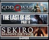 God of War + Sekiro + The Last of Us 2