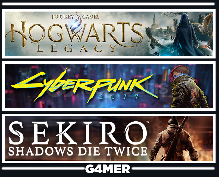 Cyberpunk 2077 + Hogwarts Legacy + Sekiro Cyberpunk 2077 + Hogwarts Legacy + Sekiro