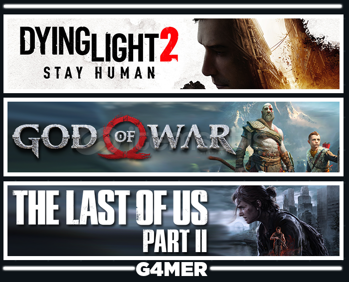 God of War + Dying Light 2 + The Last of Us 2 God of War + Dying Light 2 + The Last of Us 2
