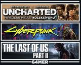 Cyberpunk 2077 + UNCHARTED + The Last of Us 2