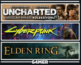 Cyberpunk 2077 + UNCHARTED + Elden Ring