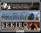 GOW Ragnarök + Black Myth Wukong + Sekiro