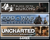Ragnarök + Black Myth Wukong + UNCHARTED