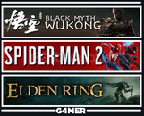 Spider-Man 2 + Black Myth Wukong + Elden Ring