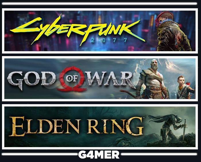 God of War + Cyberpunk 2077 + Elden Ring God of War + Cyberpunk 2077 + Elden Ring