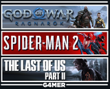 Spider-Man 2 + GOW Ragnarök + The Last of Us 2