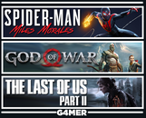 God of War + Spider Man Miles + The Last of Us 2