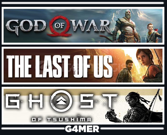 The Last of Us 1 +God of War +Ghost of Tsushima The Last of Us 1 +God of War +Ghost of Tsushima