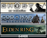 GOW Ragnarök + Ghost of Tsushima + Elden Ring