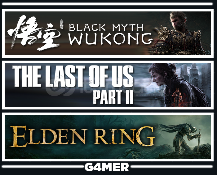 Black Myth Wukong + Last of Us 2 + Elden Ring Black Myth Wukong + Last of Us 2 + Elden Ring